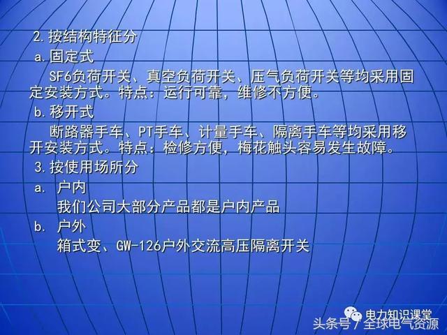 10kV中壓開關(guān)柜基礎(chǔ)知識，值得收集！