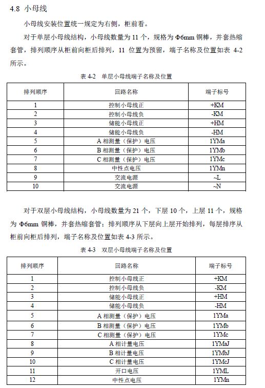 12 KV手車類型開關(guān)柜標準化設(shè)計定制方案(2019年版)