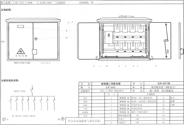 如何在施工現(xiàn)場配置臨時用電配電箱(機(jī)柜)？標(biāo)準(zhǔn)化的例子！