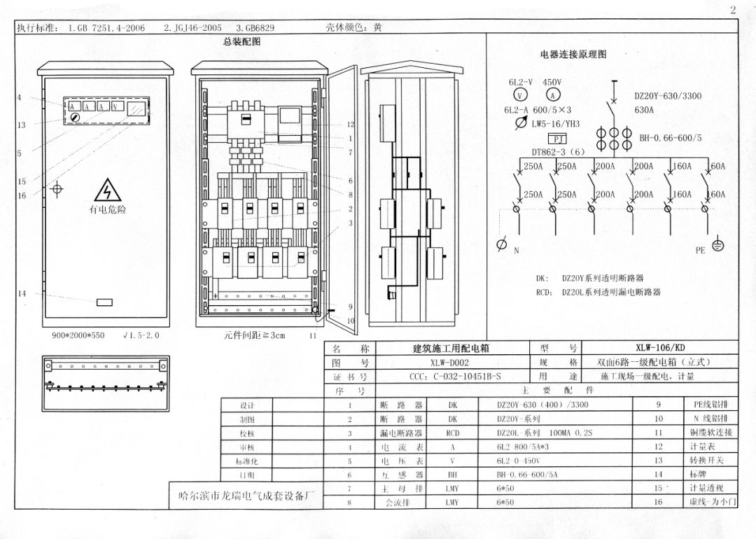 施工現(xiàn)場(chǎng)臨時(shí)用電配電箱(機(jī)柜)標(biāo)準(zhǔn)化配置圖集！