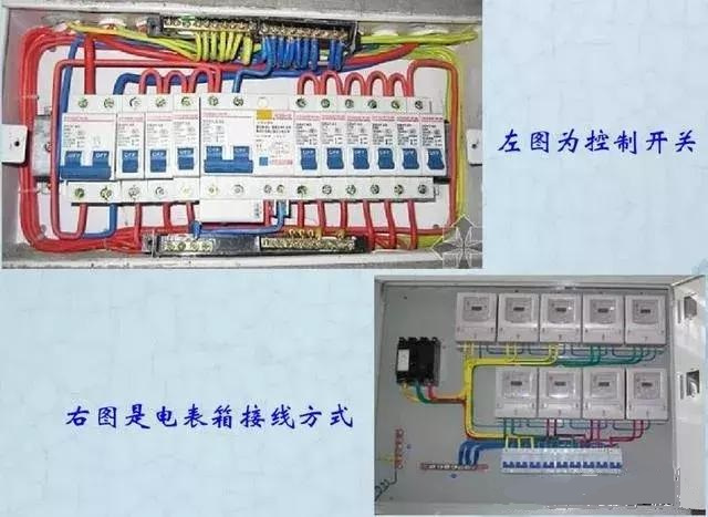 詳細說明了電氣設(shè)計中配電箱配電柜的接線圖。